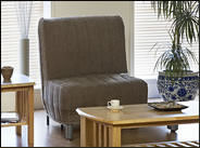 Roma Single Seat Futon Sofa Bed and Cover