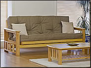 Vegas 3 Seat Futon Sofa Bed