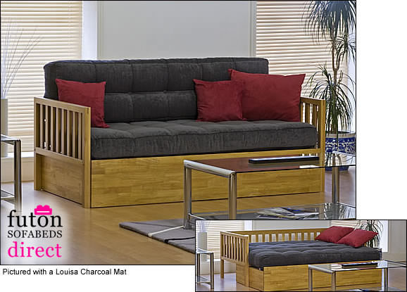Carlton 3 Seat Futon Sofa Day Bed