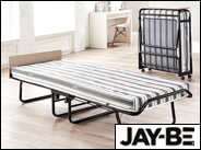 Jay-Be Supreme Automatic J-Tex with Rebound e-Fibre Mattress - Double Folding Bed