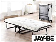 Jay-Be Supreme Automatic J-Tex with Micro e-Pocket Sprung Mattress - Single Folding Bed