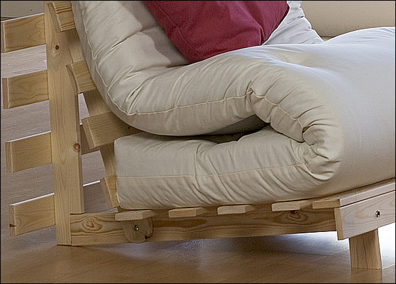 Mito Single Seat Futon Sofa Bed - Mito - Single Seat Futon Sofa Bed - Frame Detail