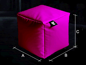 Bean Bag Crazy - b-Box Outdoor Bean Bag Box - Dimensions