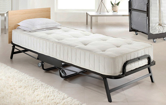 Jay-Be Crown Premier J-Tex with Deep Sprung Mattress - Single Folding Bed - Main Image