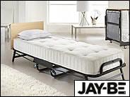 Jay-Be Crown Premier J-Tex with Deep Sprung Mattress - Single Folding Bed