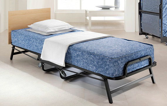 Jay-Be Crown Windermere J-Tex with Deep Sprung Waterproof Mattress - Single Folding Bed (106802)