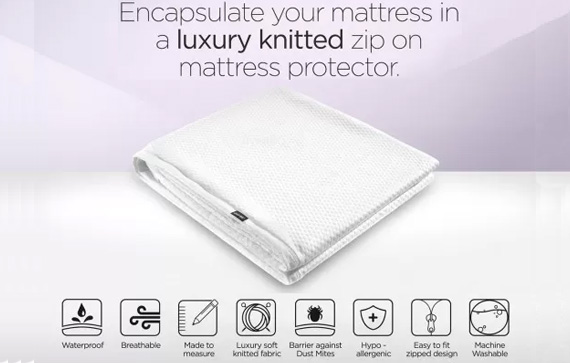 Jay-Be Crown Single Bed Mattress Protector - Main Image