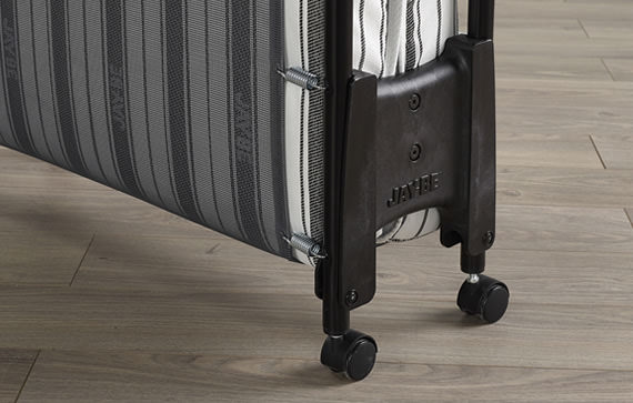 Jay-Be Revolution Airflow J-Tex - Single Folding Bed - Casters