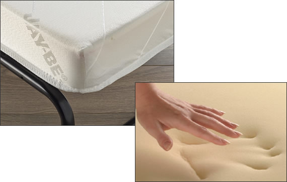 Jay-Be Revolution J-Tex with Memory e-Fibre® Mattress - Single Folding Bed - Memory Foam Mattress