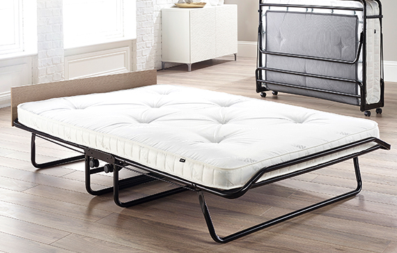 Jay-Be Supreme Automatic J-Tex with Micro e-Pocket® Sprung Mattress - Double Folding Bed - Main Image